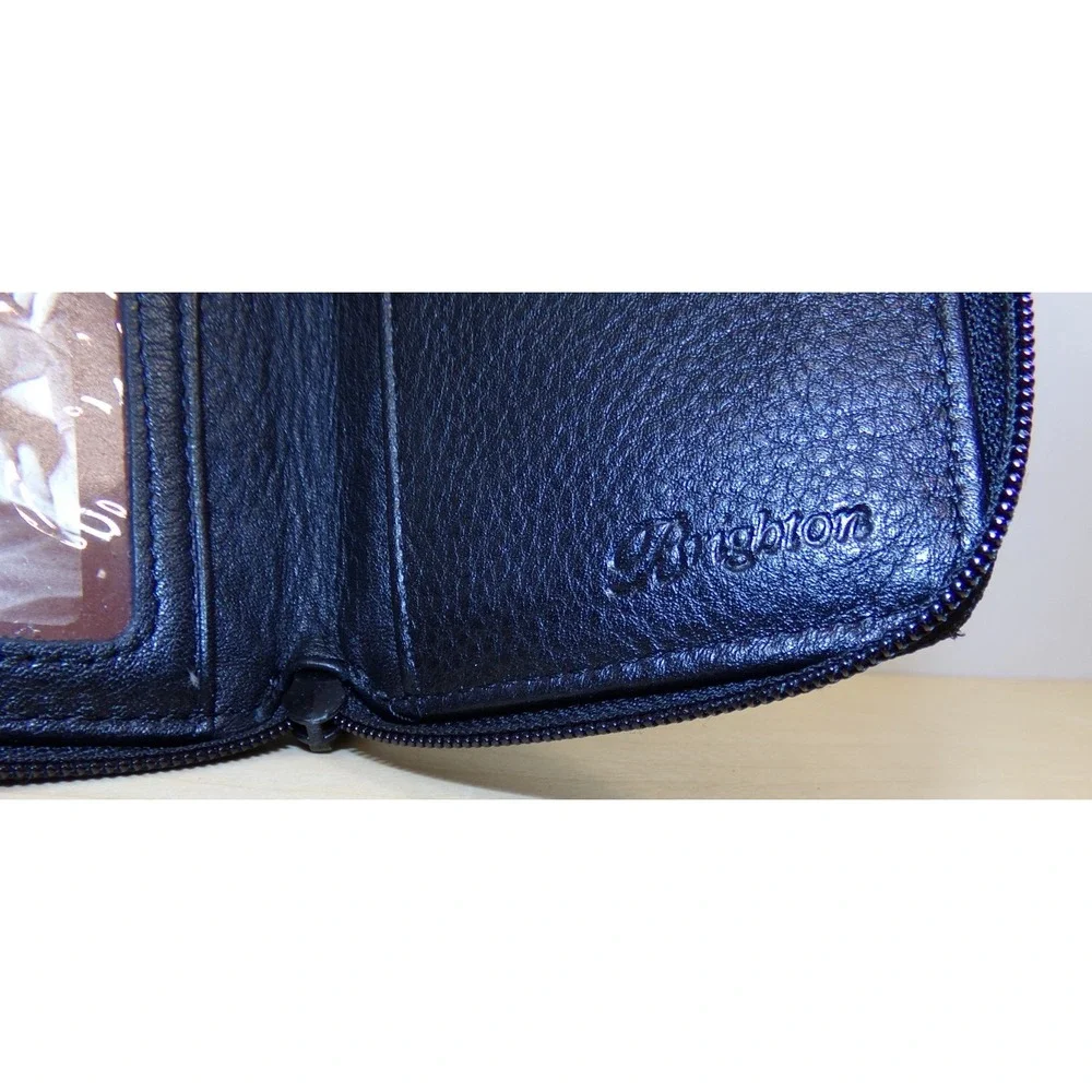 Brighton Small Crossbody Wallet Cell‎ Phone Case Brown Black Card Holder